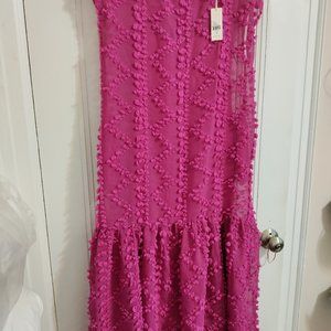 ANTHROPOLOGIE BLYTHE TEXTURED DRESS  (2021)